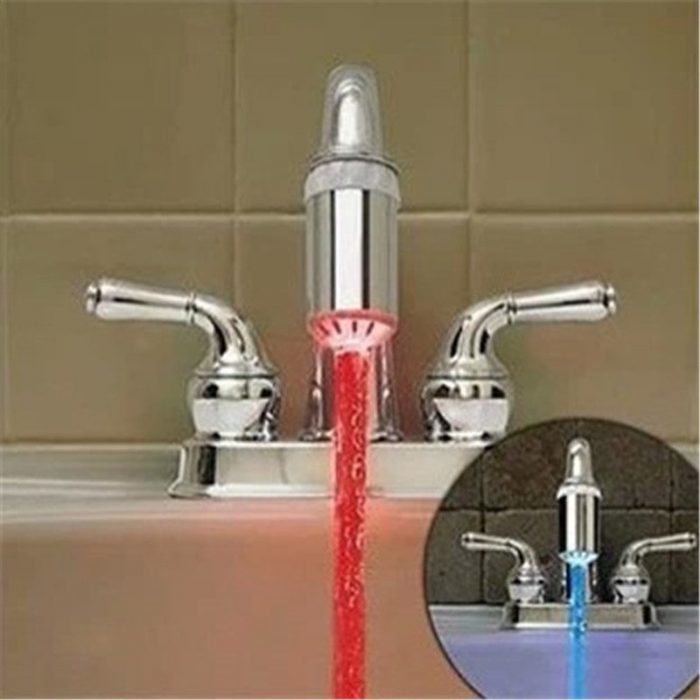 Temperature Controlled Faucet Light Only $4.80! Ships FREE!