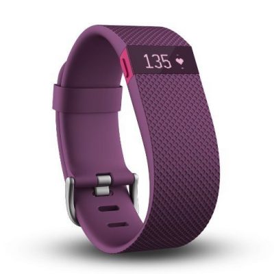Fitbit Charge HR In Plum – Large Was $150 Now Only $135!