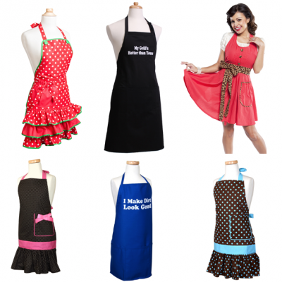65% Off + FREE Shipping – Kids’ Aprons Under $7, Women’s Aprons Under $10!