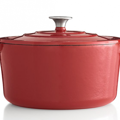 Food Network 5.5-qt. Enameled Cast-Iron Dutch Oven Just $33.99!
