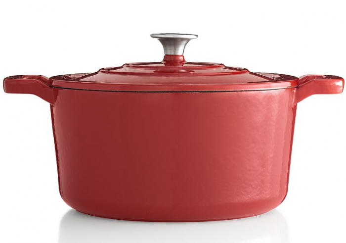 Food Network 5.5-qt. Enameled Cast-Iron Dutch Oven Just $33.99!