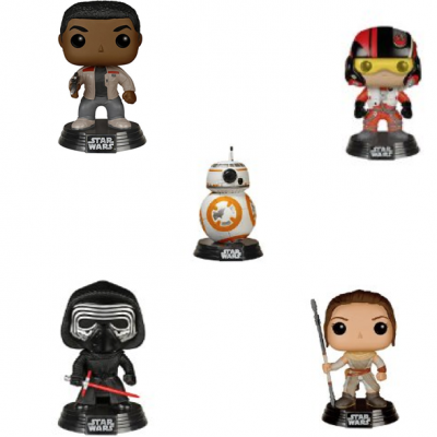 FunKo Pop! The Force Awakens – Characters Start At Just $7.38! (Reg. $13)