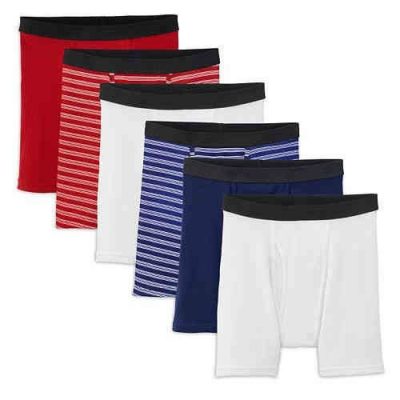 Fruit of the Loom Signature 5-pack + 1 Bonus Boxer Briefs – Men Just $22! Reg. $36!