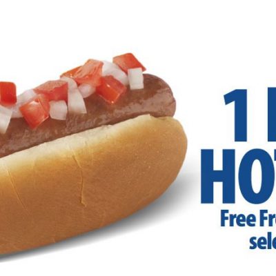 FREE Nathan’s Hot Dog At Race Trac!