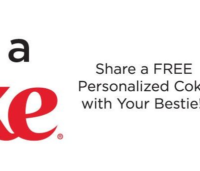 FREE Personalized Coke Bottle!