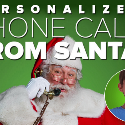 FREE Personalized Phone Call From Santa!