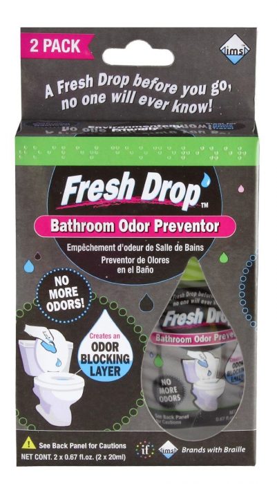 Fresh Drop Bathroom Odor Preventor, 2-Pack Now Only $2.59!