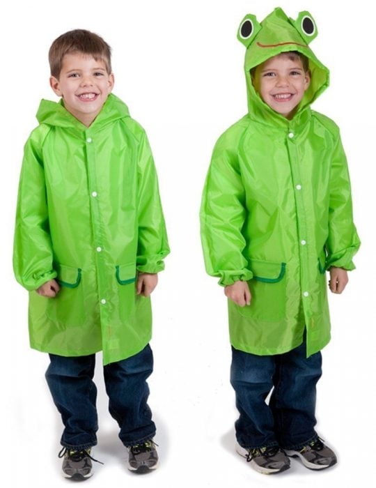 Froggy Raincoat, for ages 5-12 One Size Fits All Just $7.50! (Reg. $12.99!)