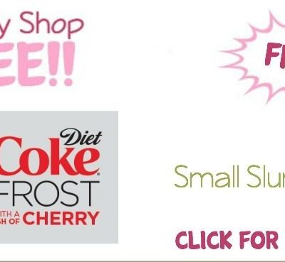Small Diet Coke Frost With A Splash of Cherry Slurpee!