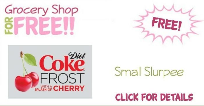 Small Diet Coke Frost With A Splash of Cherry Slurpee!
