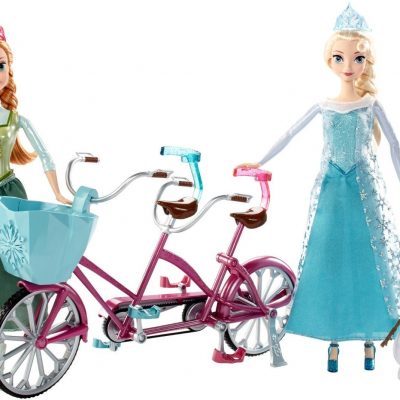 Disney Frozen Anna and Elsa’s Musical Bicycle Playset Just $27.99!