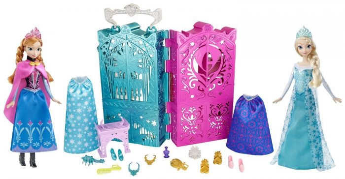 Disney Frozen Anna and Elsa's Royal Closet Gift Set (Includes Dolls!) Just $18.92!