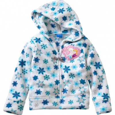 Disney’s Frozen Anna & Elsa Girls 4-6x Fleece Hoodie Just $12 Down From $38!