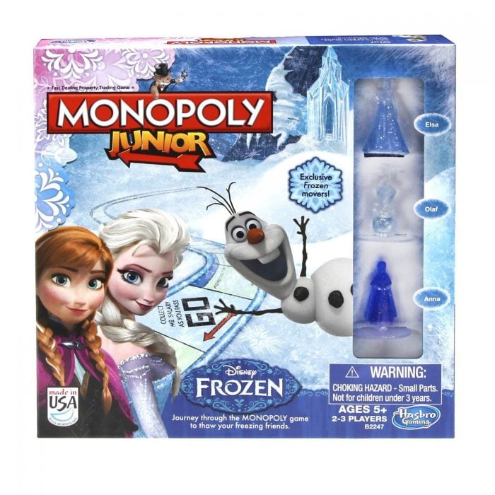 Monopoly Junior Game Frozen Edition Only $10.58 (Reg. $16.99)!