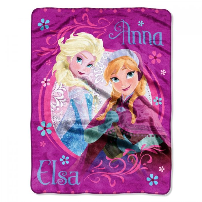 Disney Frozen Loving Sisters Micro Raschel Throw Just $8.74! Down From $30!