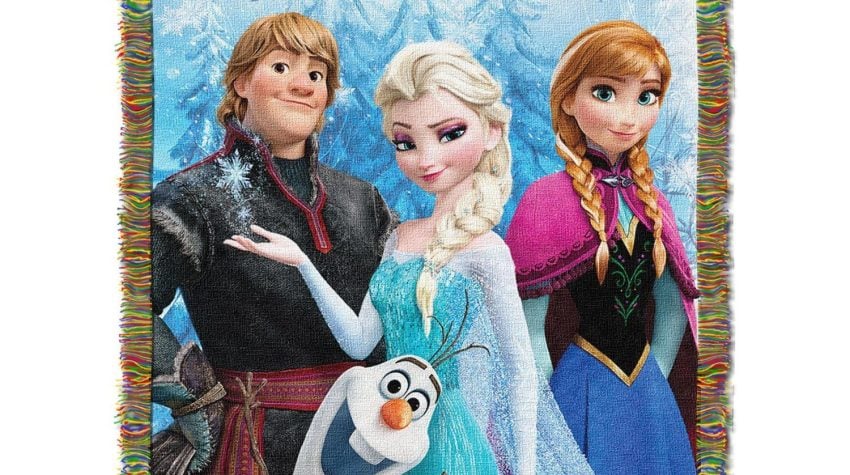 Disney's Frozen Tapestry Throw blanket, 48 by 60-inch Only $7.16! (Reg. $44)