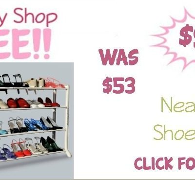 Price Drop! Neatlizer Shoe Rack Now Just $9.99! (Reg. $53)