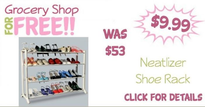 Neatlizer Shoe Rack Now Just $9.99! (Reg. $53)