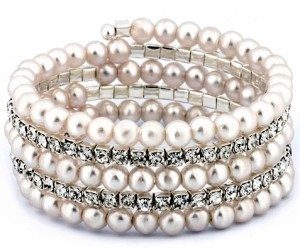 Pearl Multi-Row Stretch Bracelet Only $12.99 Plus FREE Shipping!