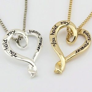 You Hold My Heart Necklace Only $5 Shipped!