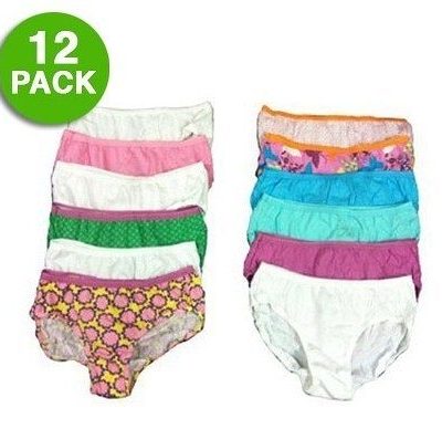 12 Pack: Hanes Girl’s Tagless Hipster Panties ONLY $12.99 Plus FREE Shipping (WAS $25)!