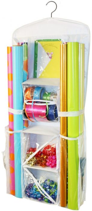 Hanging Gift Wrap Organizer Only $18.99! (Reg. $25)