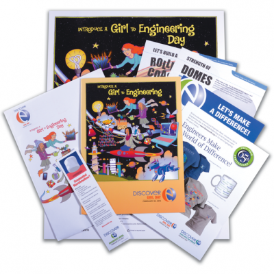FREE 2016 Introduce A Girl to Engineering Day Kit!