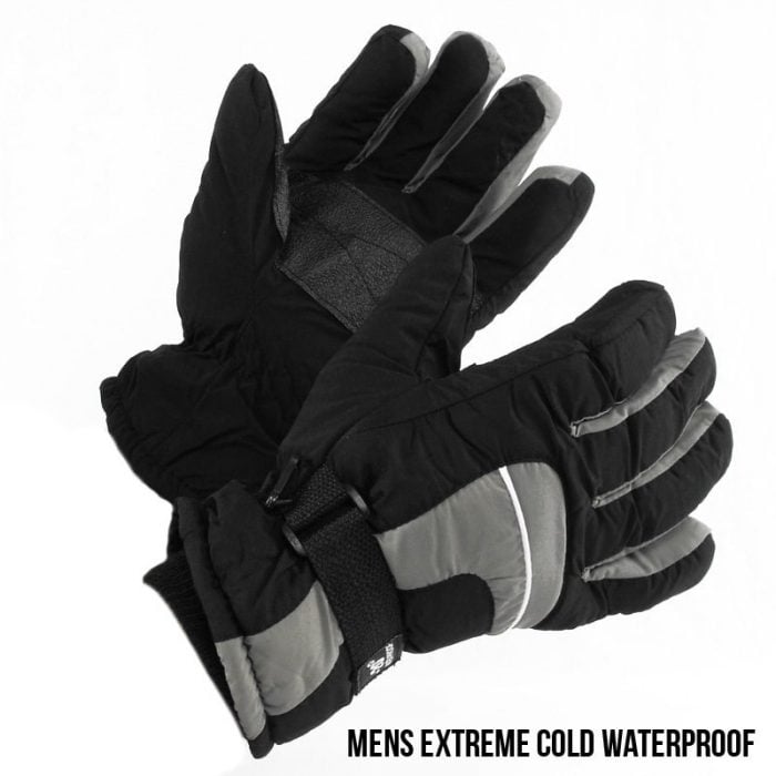 Mens Extreme Cold Waterproof Gloves - L or XL Just $6.99! Ships FREE!