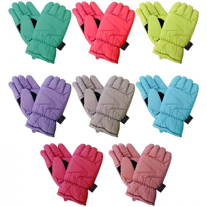 Women's 3M Thinsulate Fleece Lined Ski Gloves Multiple Colors Only $4.99 Ships FREE!