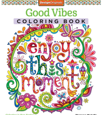 Good Vibes Coloring Book (Coloring Is Fun) Just $6 Down From $10!