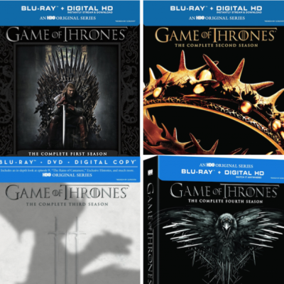 Game Of Thrones Seasons 1-4 Collection Up To 67% Off!