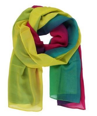 Gradient Color Chiffon Scarf $3.59 + FREE Shipping! (7 Colors)