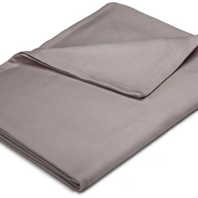 Pinzon 300-Gram Cotton Blanket – Full/Queen In Grey Just $20.34 (45% Off)!