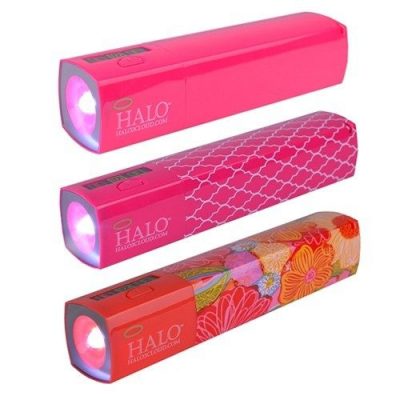 Halo 3000mAh Pocket Power Bank w/ LED Flashlight & USB / Wall Charger Only $6.99 Down From $24.99! Ships FREE!
