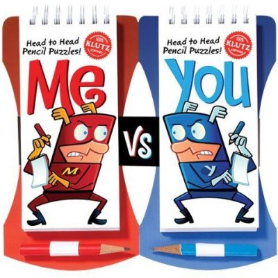 Me Vs You: Head-to-Head Pencil Games Challenge Only $9.41!