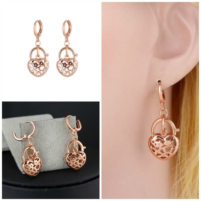 Heart Dangle Earrings Only $3.80 + FREE Shipping!