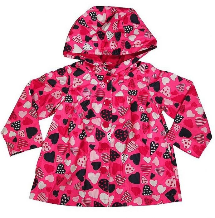 Osh Kosh B'gosh - Little Girls Hooded Rain Jacket Just $9.90! (Reg. $48!)