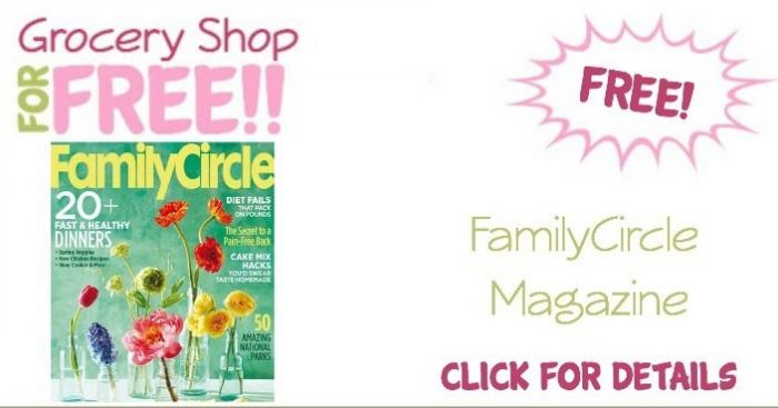 FREE Subscription to Family Circle!