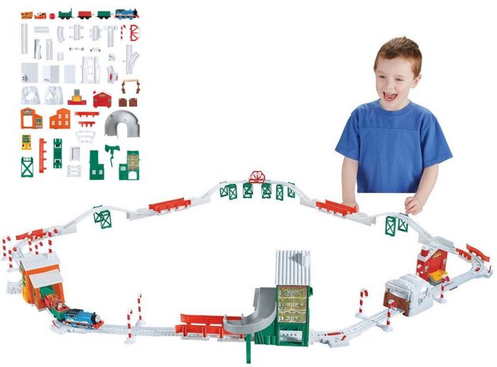 Fisher-Price Thomas the Train TrackMaster Holiday Cargo Delivery Set Just $39.99!