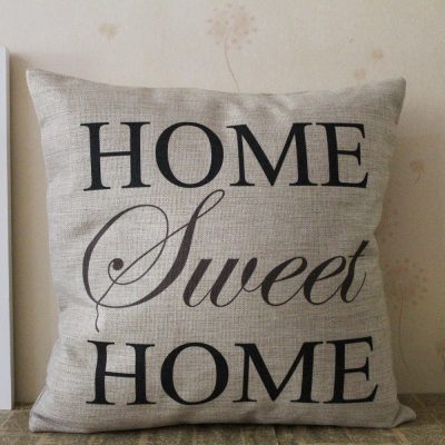 Home Sweet Home Pillow Cover Just $3.88 + FREE Shipping!