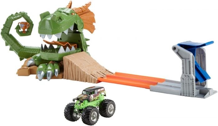 Hot Wheels Monster Jam Dragon Arena Attack Playset Only $14.99!