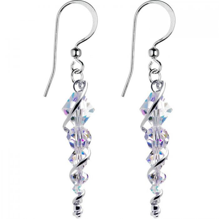 Handcrafted Austrian Crystal Icicle Drop Earrings Just $12.99 Ships FREE!