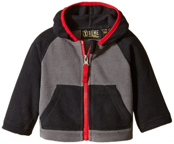 iXtreme Baby Boys' Color-Block Fleece Jacket Only $2.79!