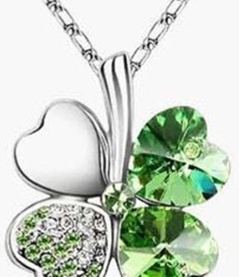 Four Leaf Clover Necklace In 10 Different Colors Just $2.29 PLUS FREE Shipping!