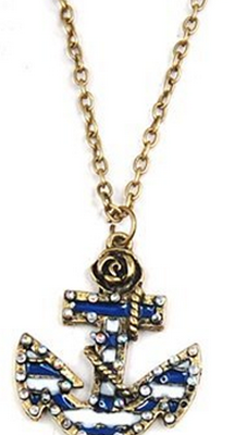 Bronze Anchor Necklace Just $2.99 PLUS FREE Shipping!
