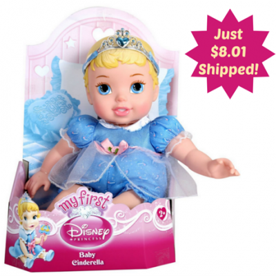 My First Disney Princess Cinderella Baby Doll Just $8.01 PLUS FREE Shipping!