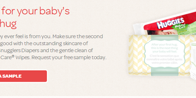 FREE Huggies Diapers And Wipes Sample!
