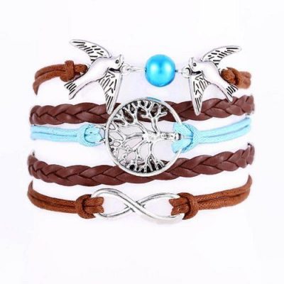 Susenstone®Handmade Multilayer Wristband Bracelet Only $3.30 Ships FREE!