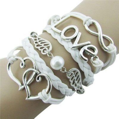 Leather Infinity Wrap Bracelet Only $3.25 + FREE Shipping!