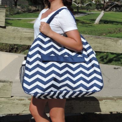 Huge Monogrammed Beach Bags Only $19.49!
